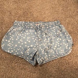Star blue shorts